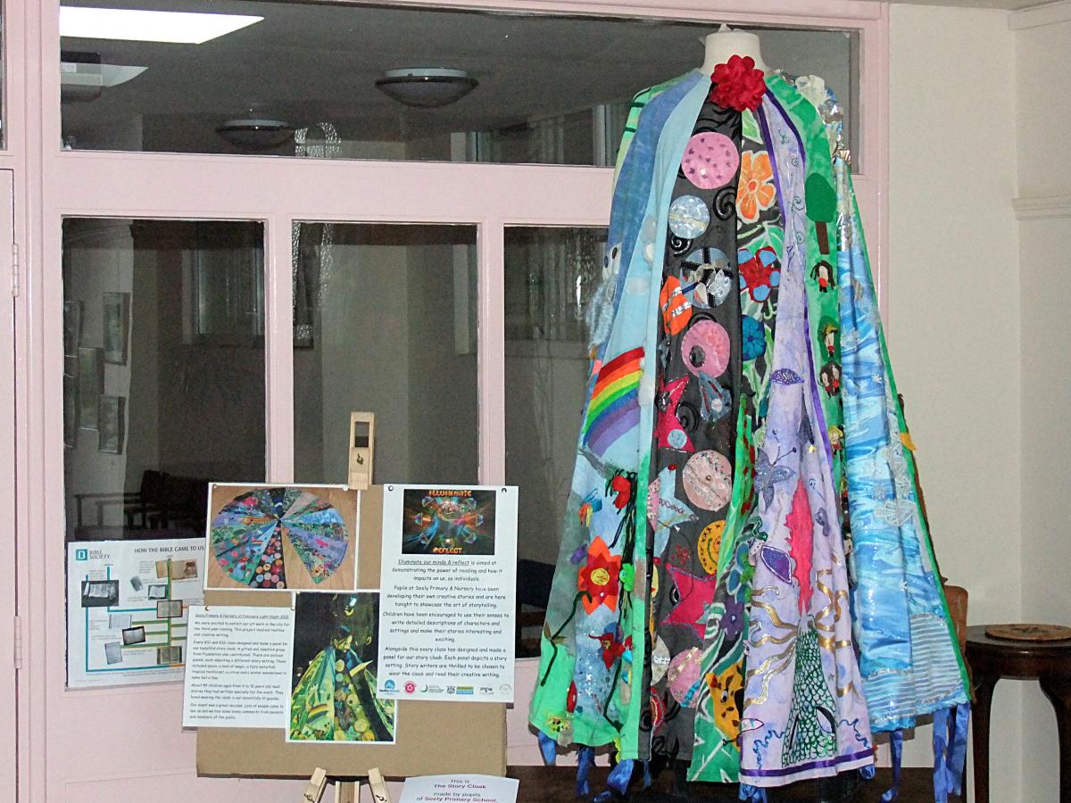 Seely School Story cloak