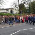 Crossing Mansfield Road 