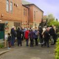 In The Methodist Church Peace Garden