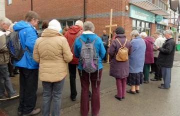 Outside the old Co-op / Budgen's