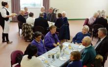 At the meal after worship 2