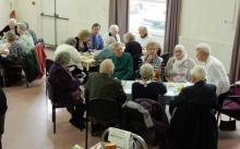 At the meal after worship 1