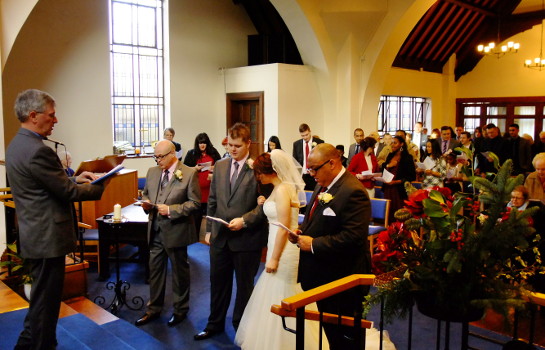 wedding of Jessica Amy Attride and Thomas George Wilcox