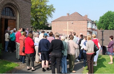 outside St Martins